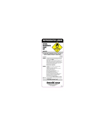 Liquid Oxygen Label (Th Liquid Oxygen Label)